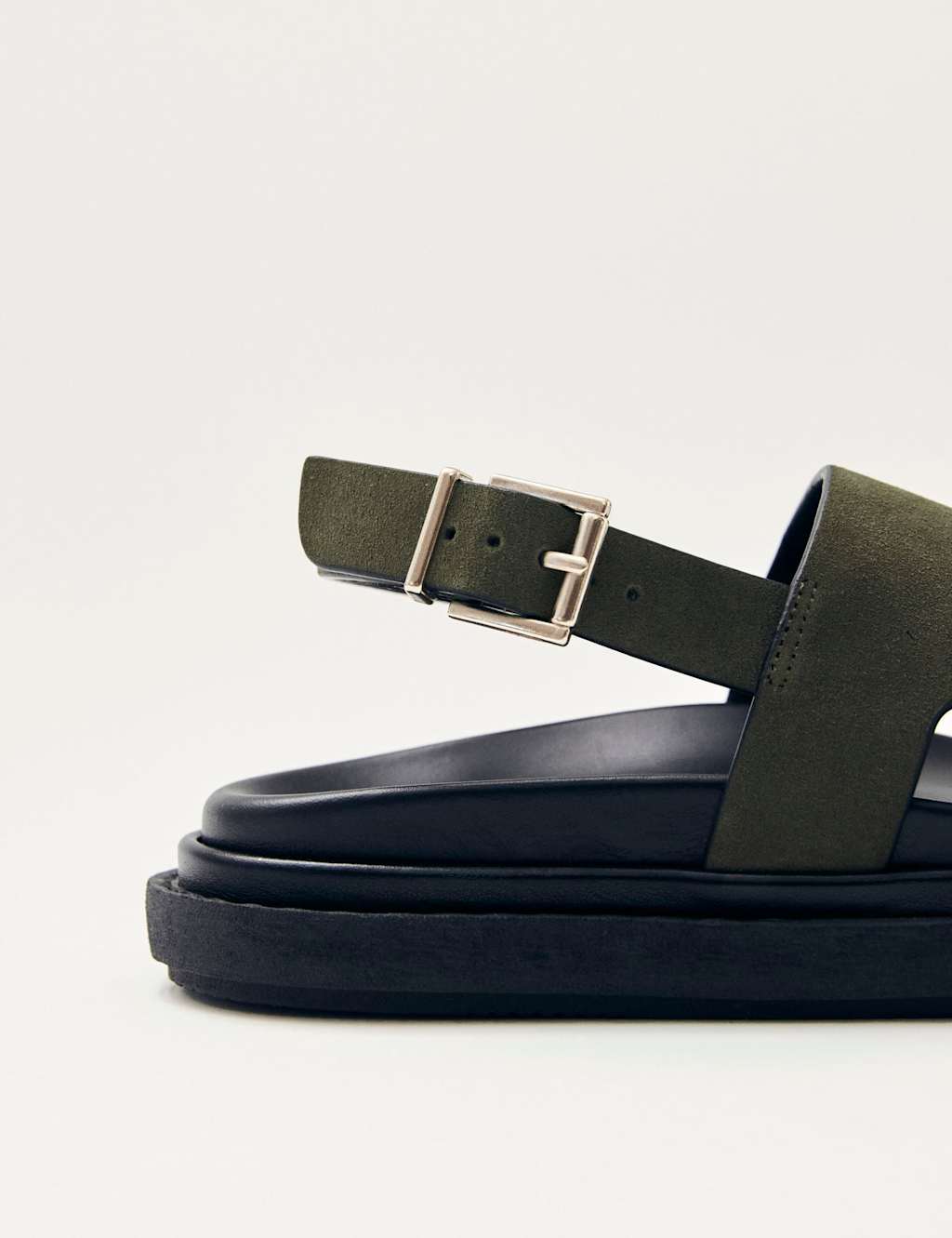 Lorelei Suede Footbed Sandals 4 of 5