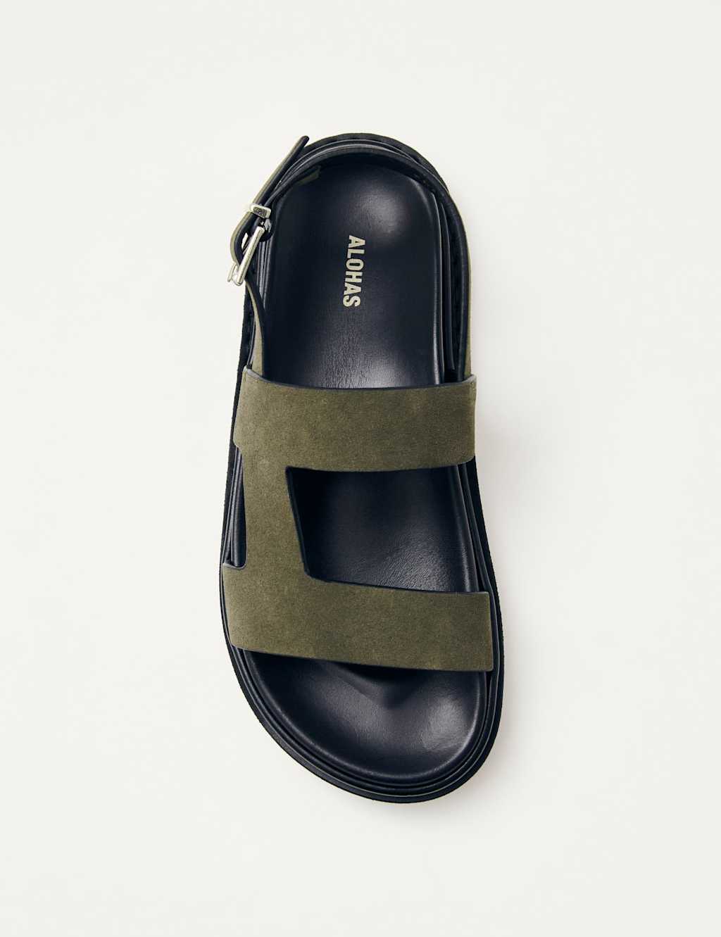 Lorelei Suede Footbed Sandals 5 of 5