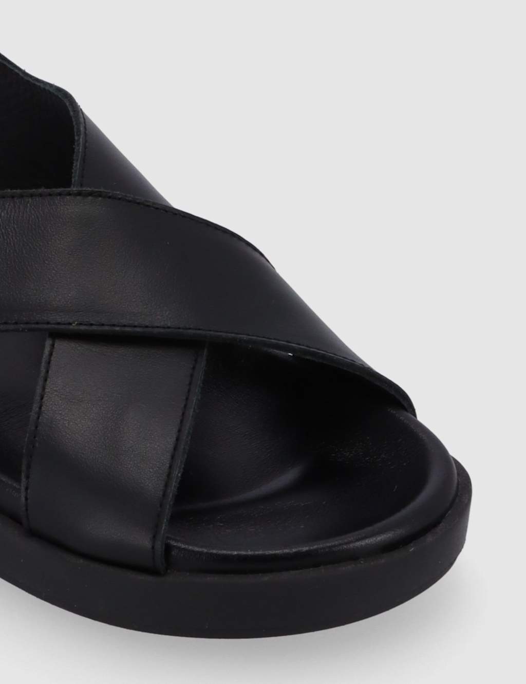 Nico Leather Flat Sandals 2 of 4
