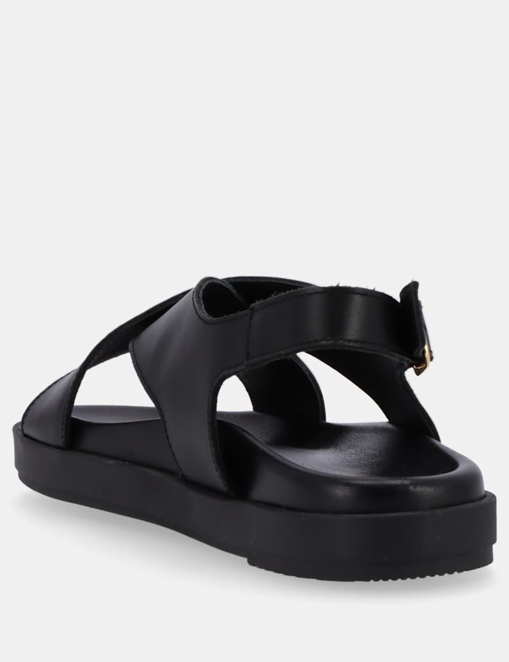 Nico Leather Flat Sandals 3 of 4