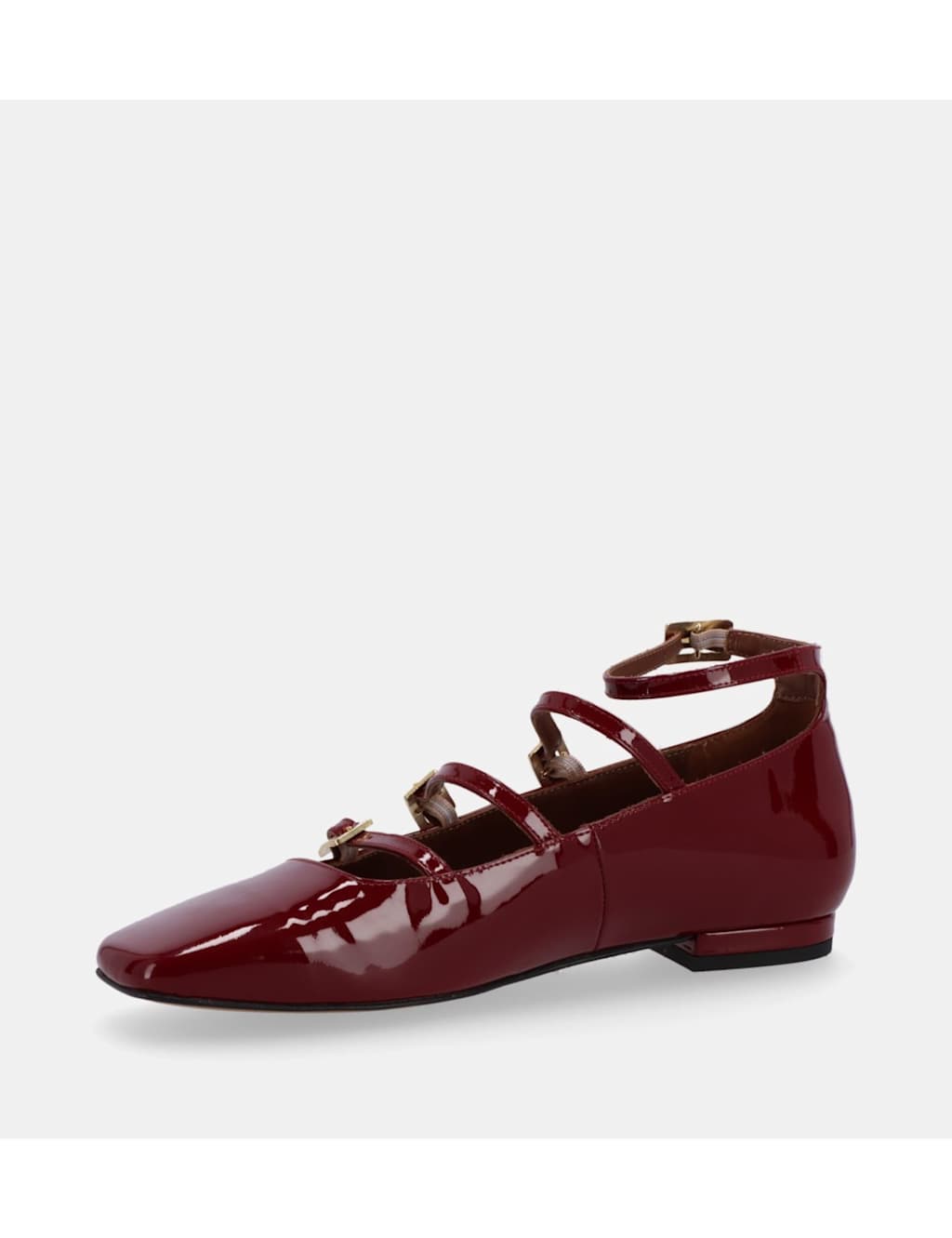 Luke Leather Patent Mary Jane Ballet Pumps 2 of 4