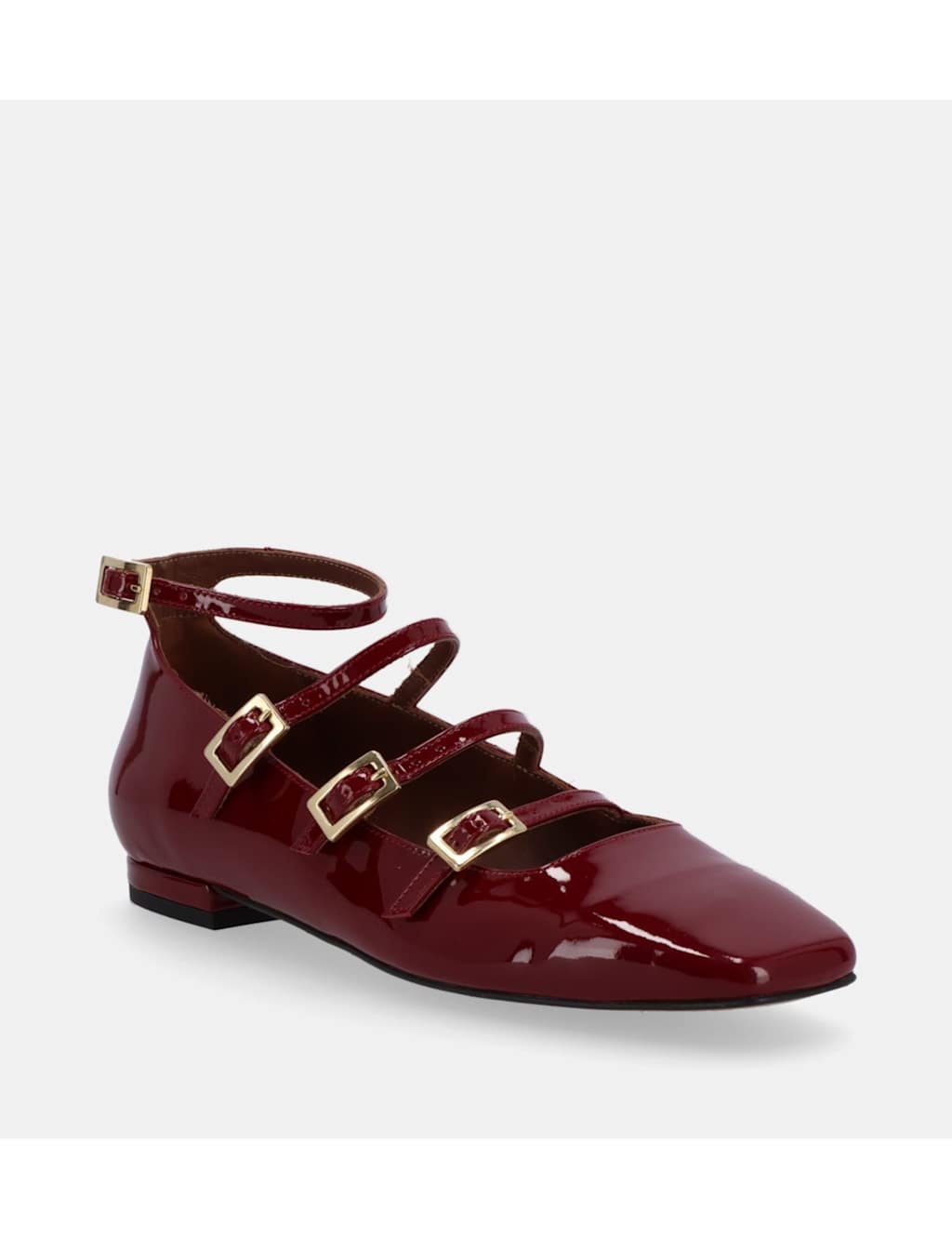 Luke Leather Patent Mary Jane Ballet Pumps 3 of 4
