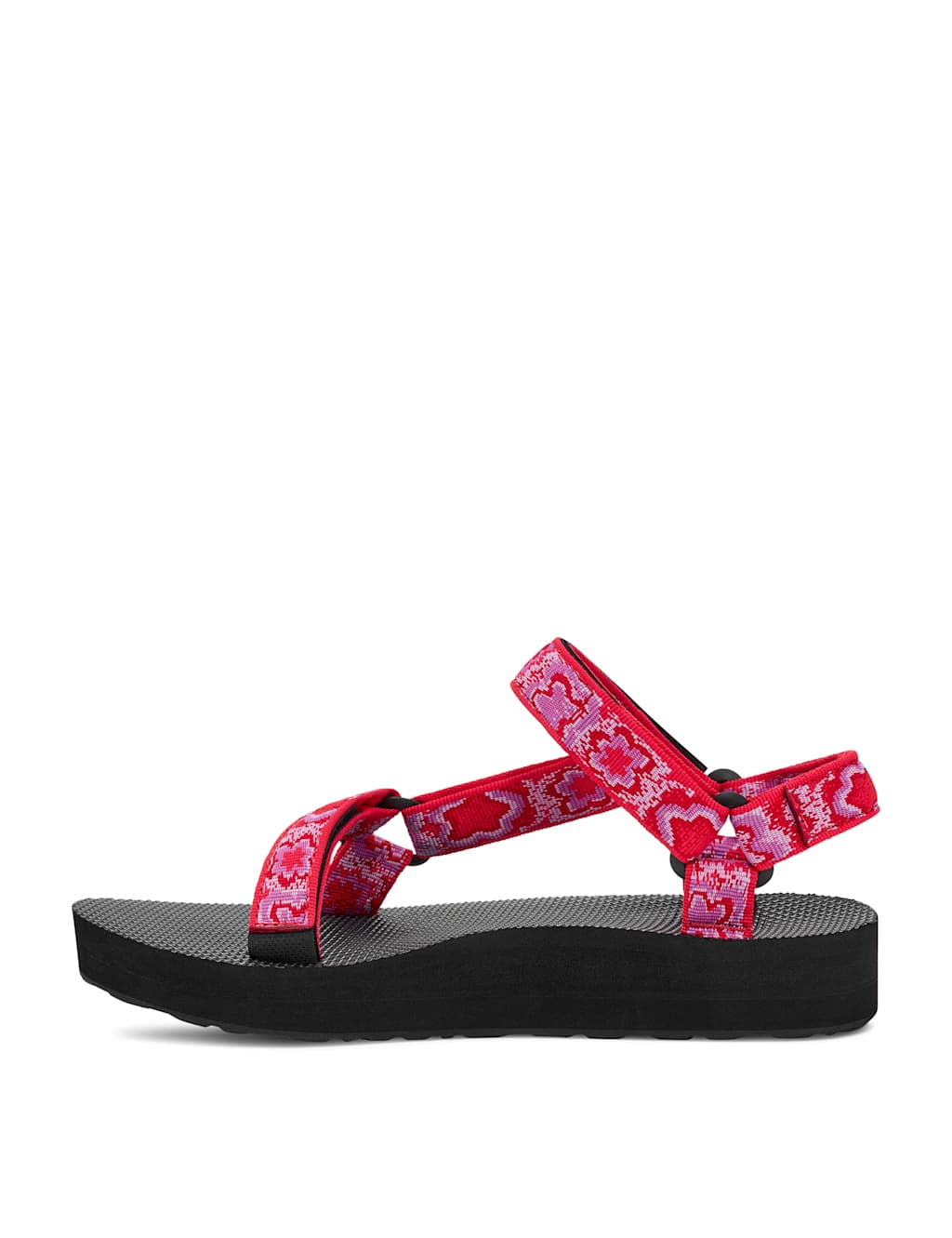 Floral Ankle Strap Flatform Sandals 3 of 6