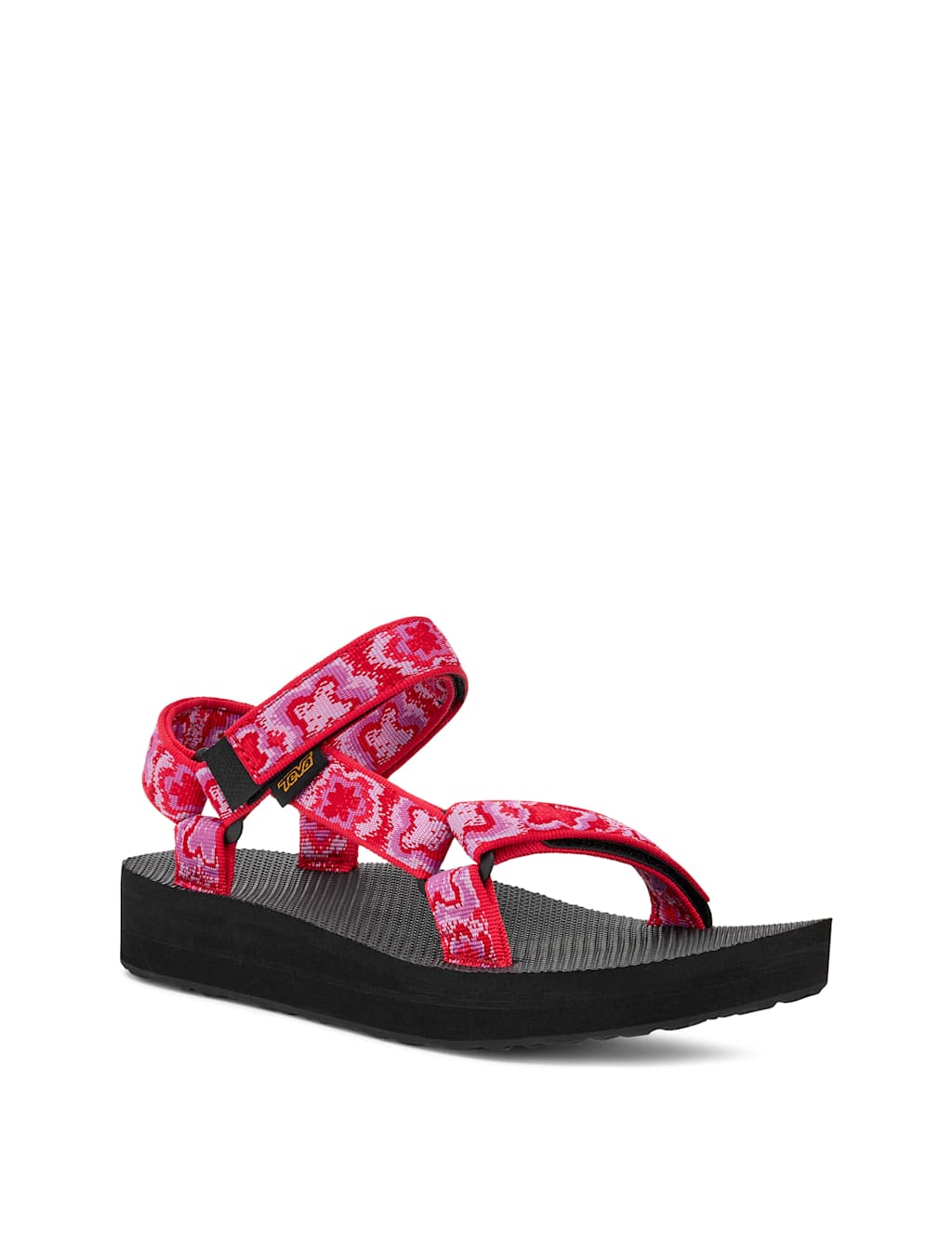 Floral Ankle Strap Flatform Sandals 4 of 6