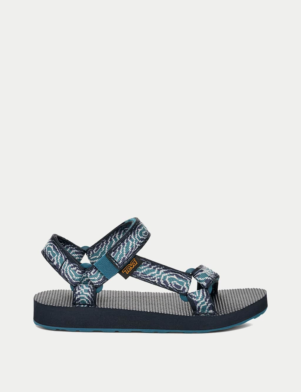 Kids' Patterned Riptape Sandals (7 Small - 4 Large) 1 of 6