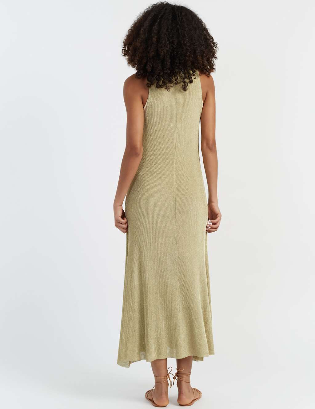 Sparkly Maxi Slip Dress 3 of 3