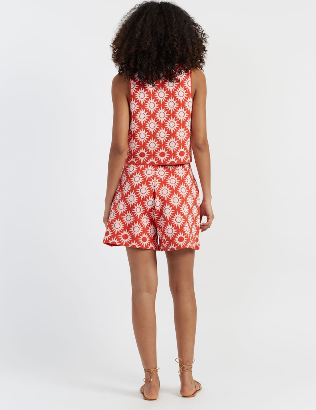 Laura Whitmore Pure Cotton Printed Shorts 3 of 3