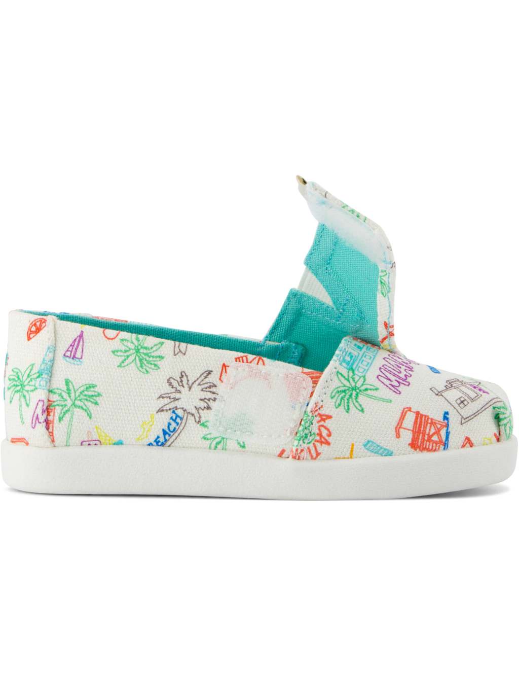 Kids' Doodle Print Riptape Espadrilles (4 Small - 2 Large) 4 of 15