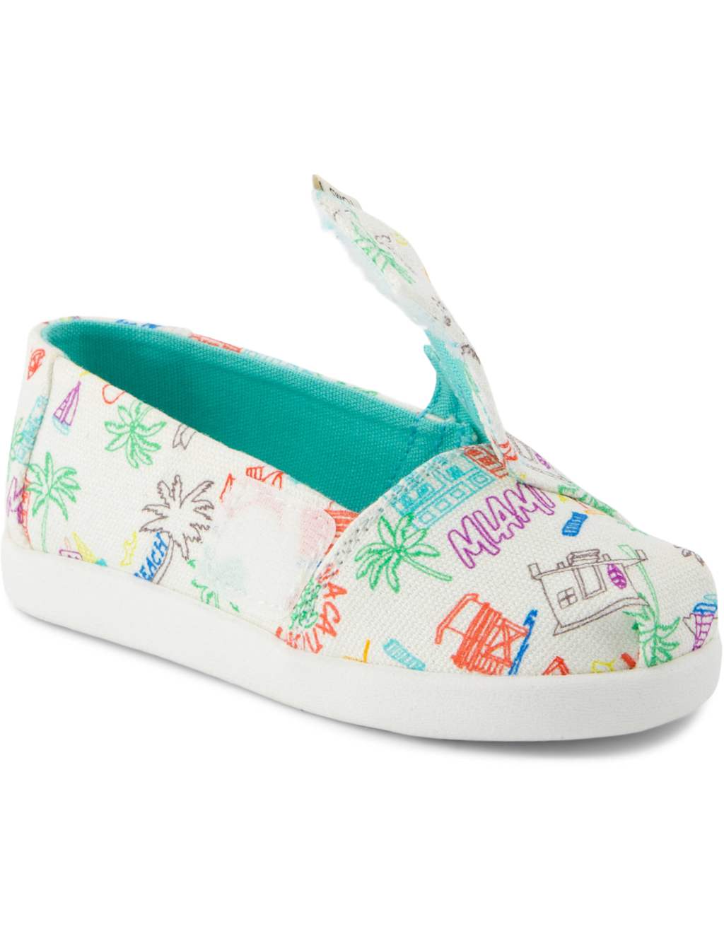 Kids' Doodle Print Riptape Espadrilles (4 Small - 2 Large) 8 of 15
