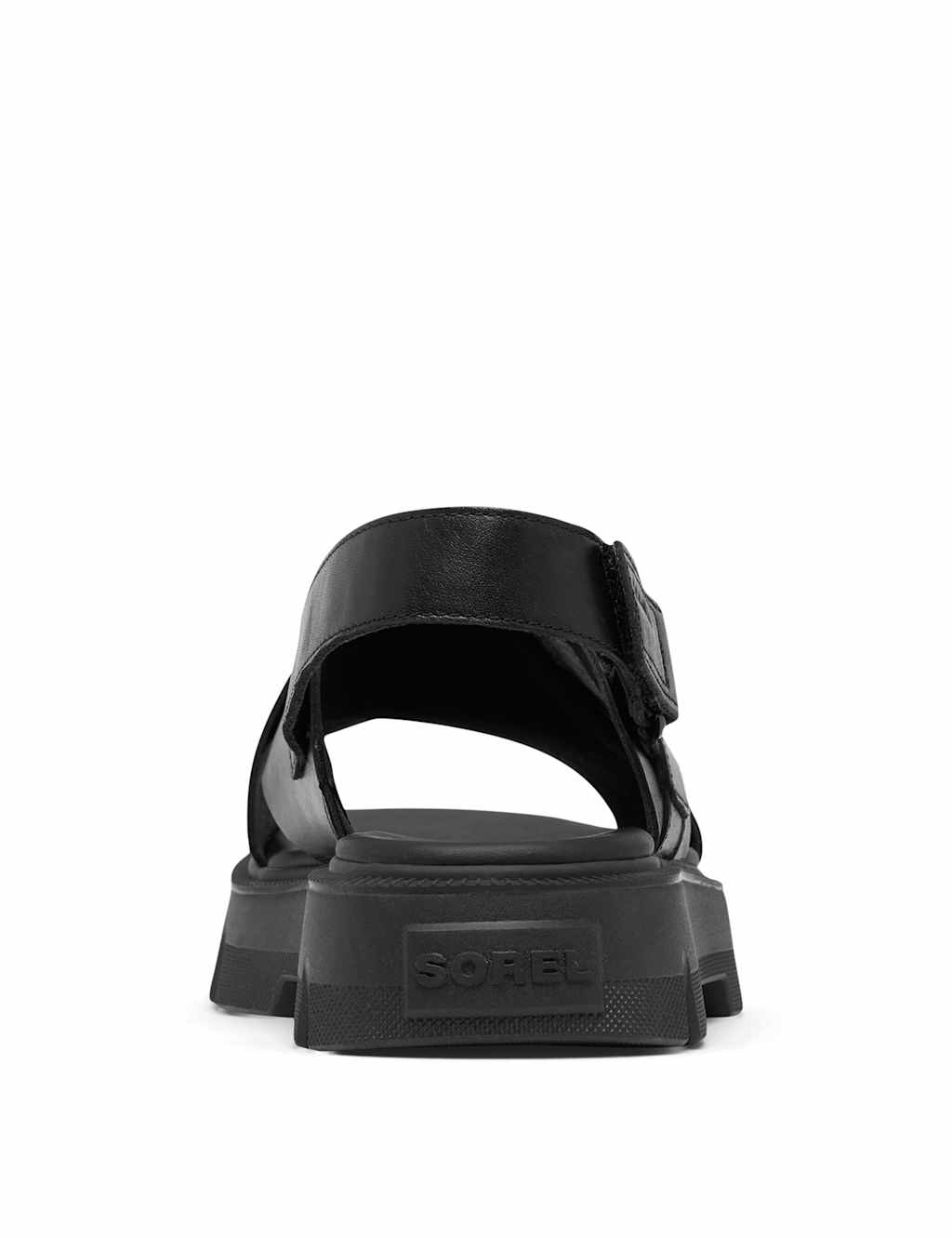 Rein Leather Crossover Chunky Flat Sandals 2 of 8