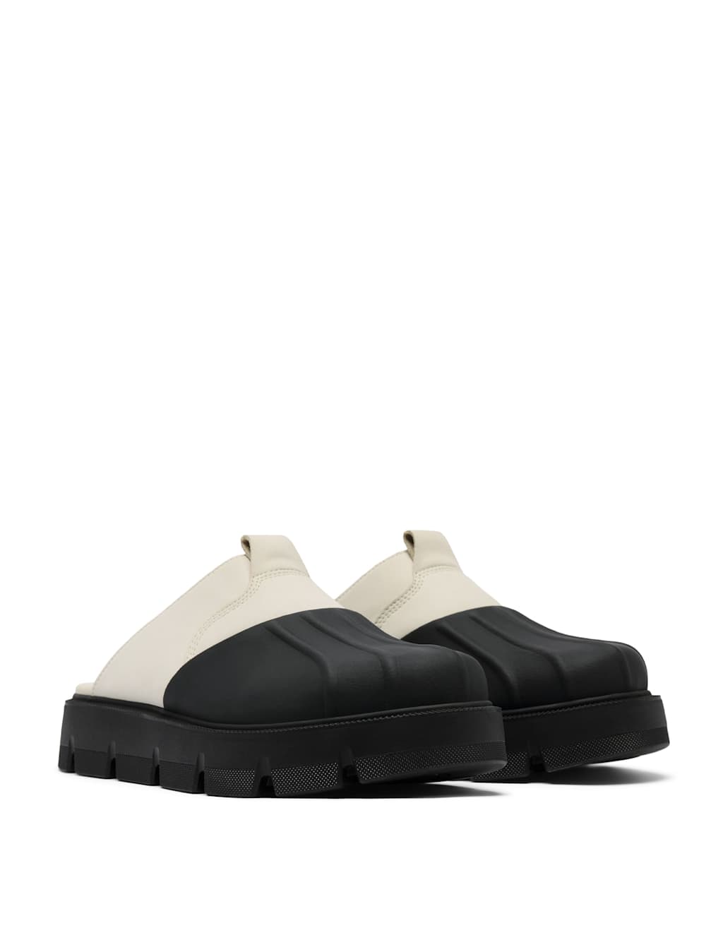 REIN CB Leather Flatform Clogs 4 of 9