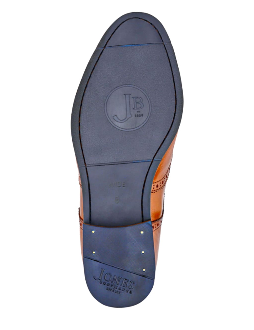 Wide Fit Leather Brogues 7 of 7