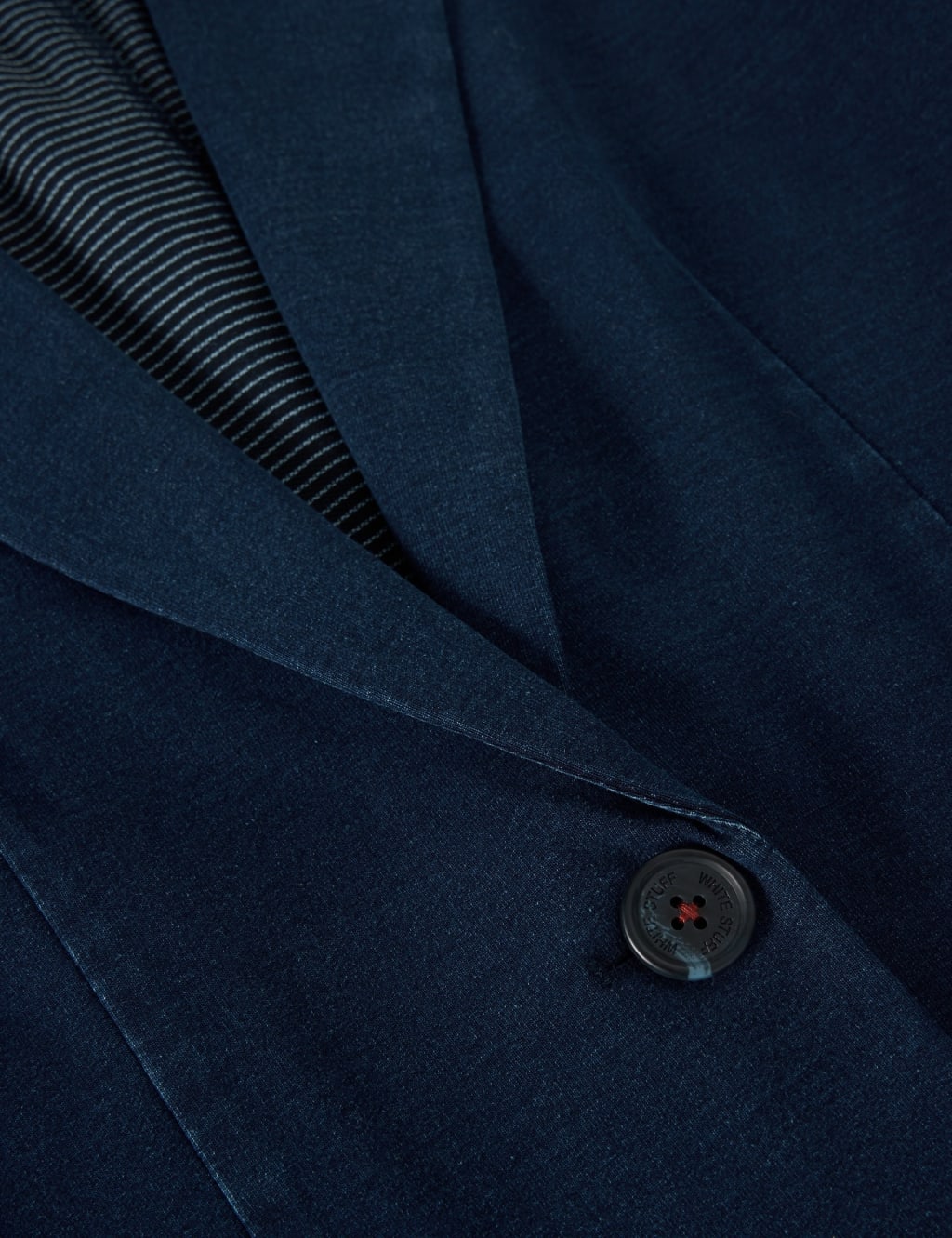 Denim Single Breasted Blazer Coat 6 of 6