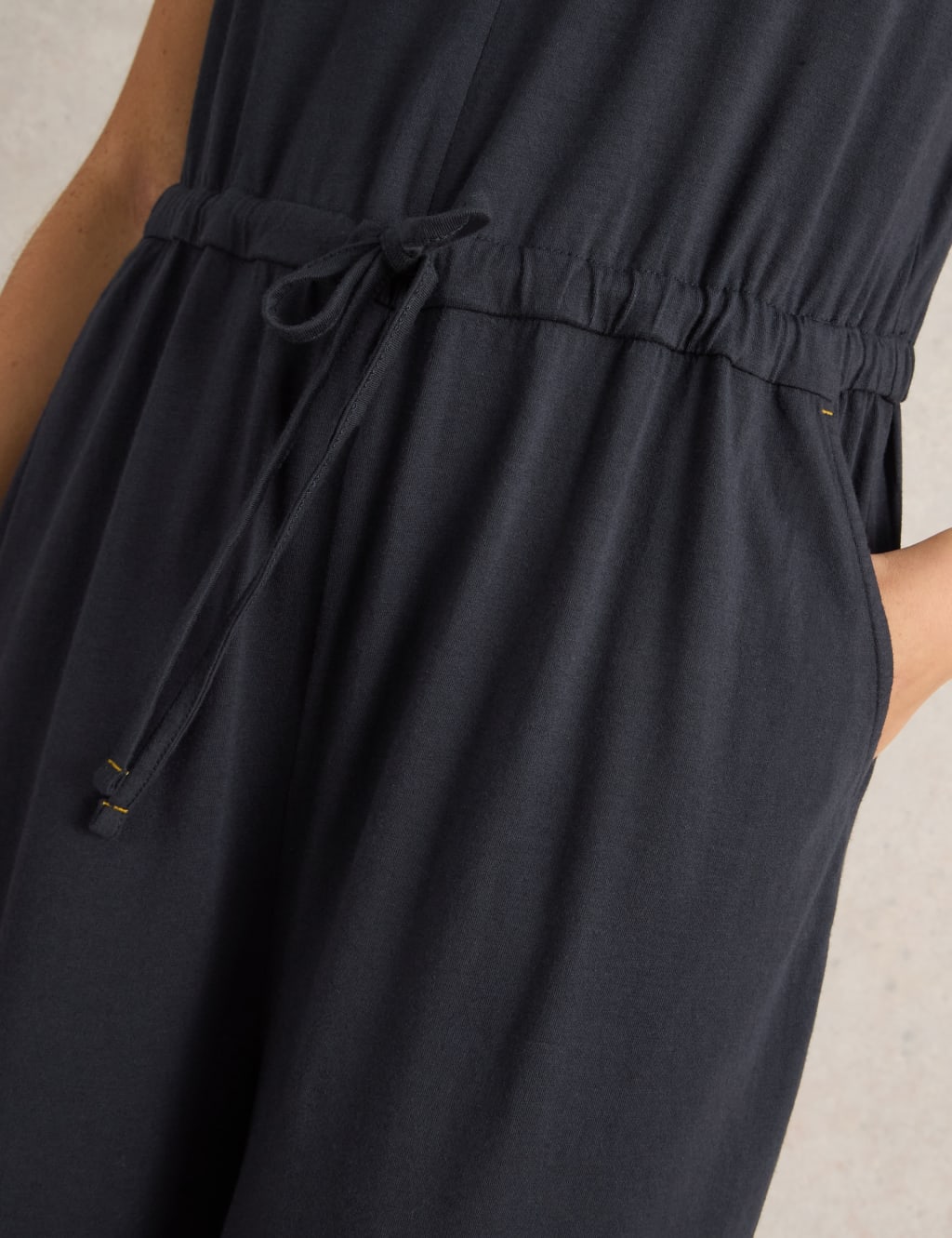 Cotton Rich Jersey Wide Leg Jumpsuit 7 of 9