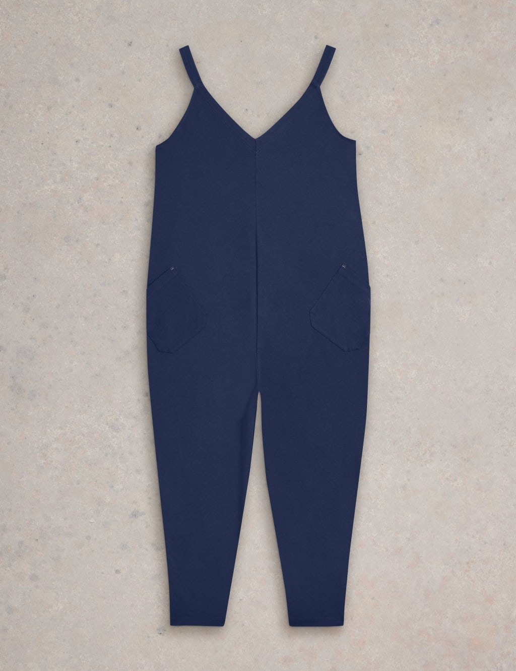 Cotton Rich Jersey Cropped Jumpsuit 2 of 6