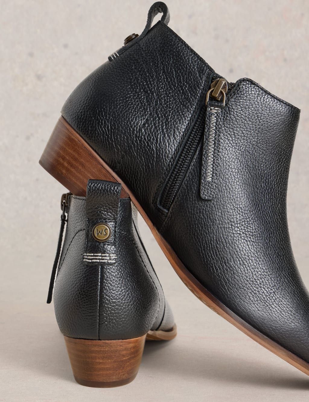 Wide fit shoe boots top