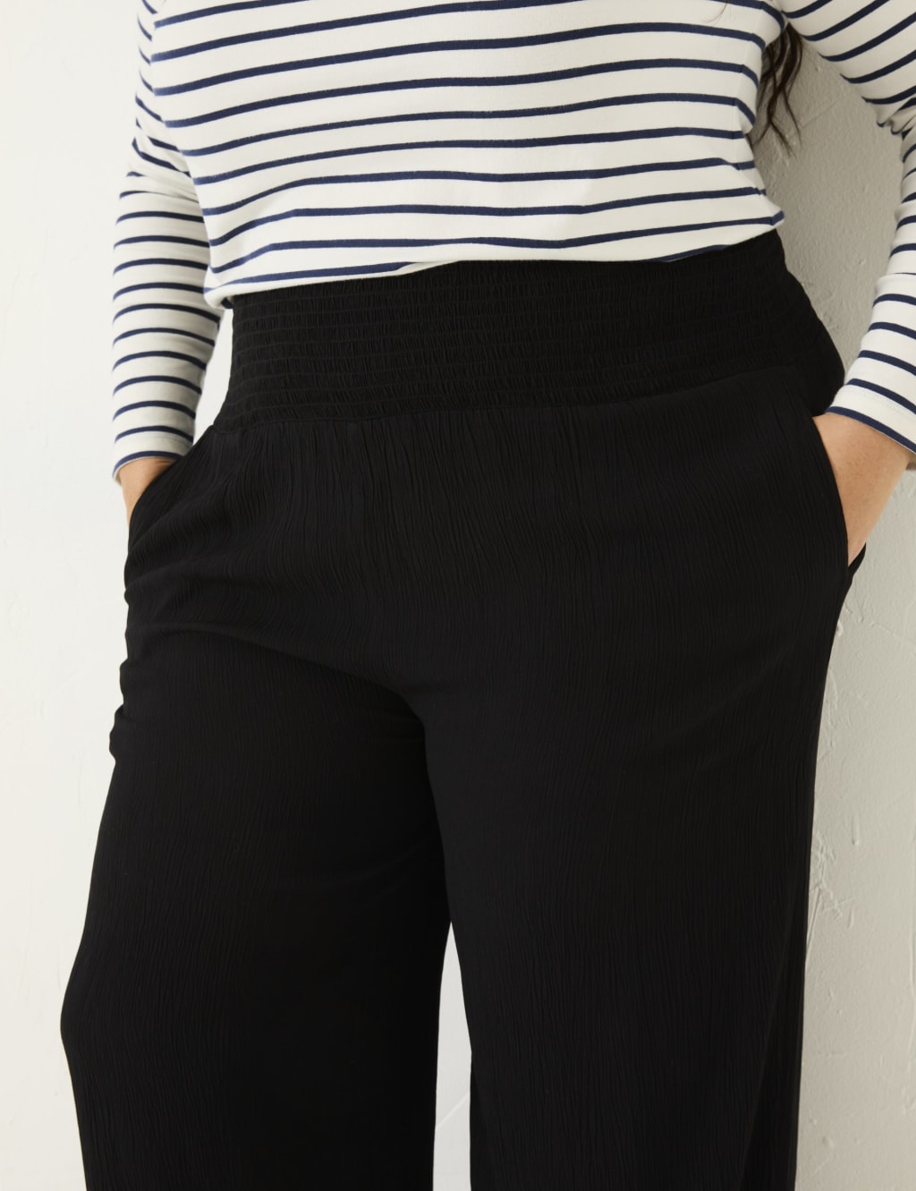 Elasticated Waist Palazzo Trousers 9 of 10