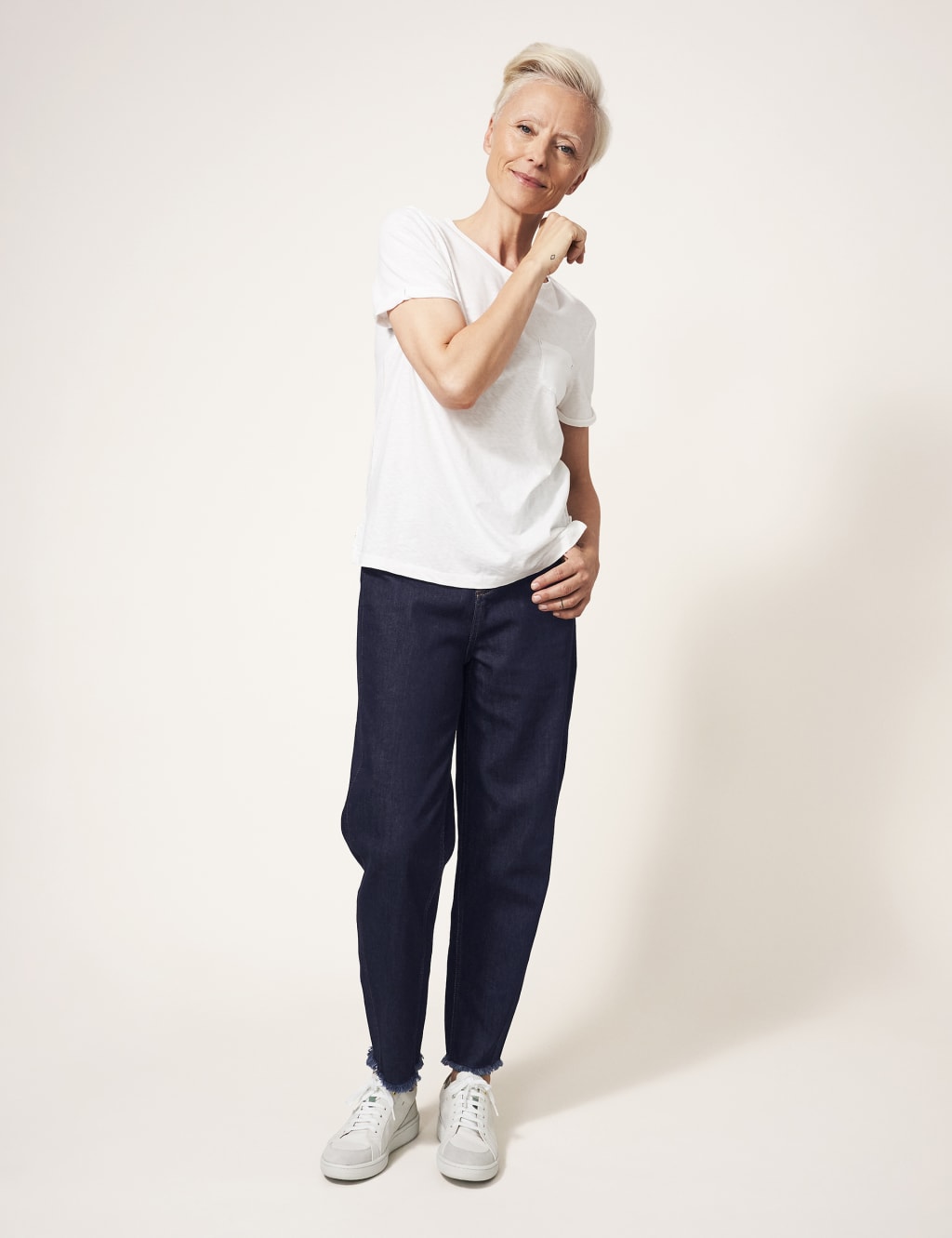 Raw Hem Jeans 3 of 5