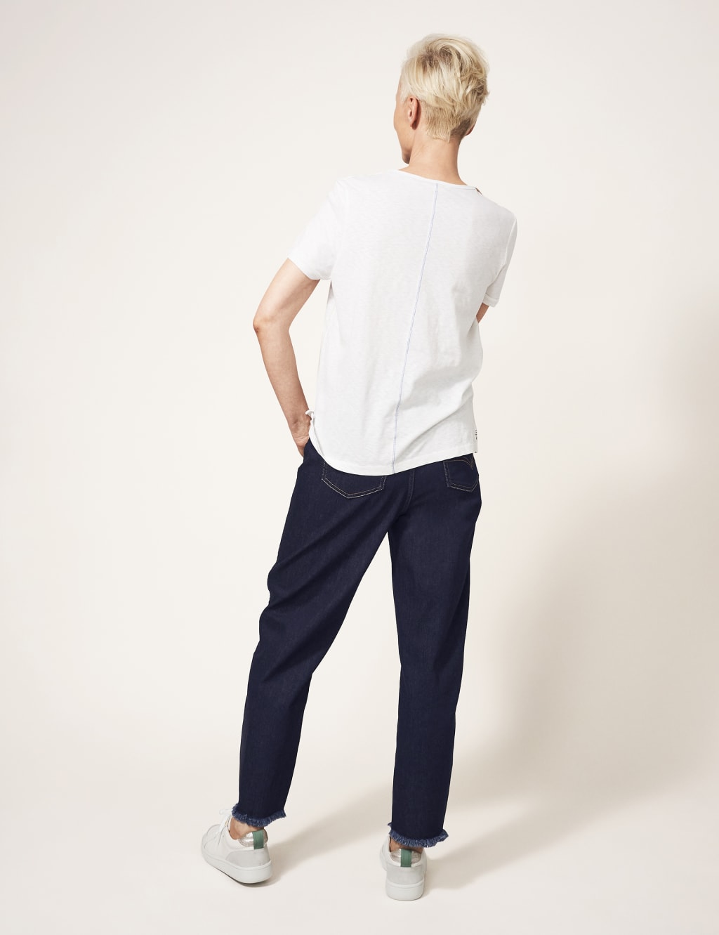 Raw Hem Jeans 4 of 5