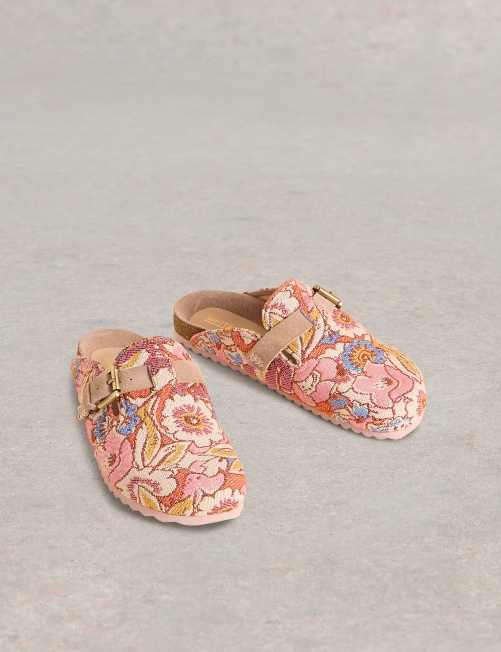 Floral Footbed Sandals 2 of 4