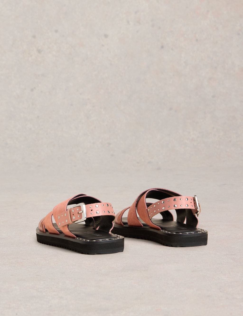 Suede Western Ankle Strap Sandal 3 of 4