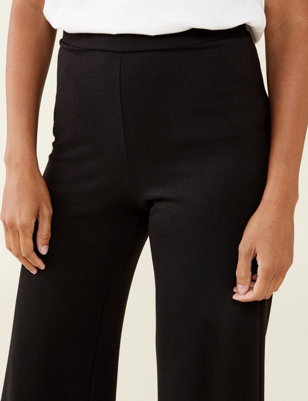 Elasticated Waist Wide Leg Trousers 5 of 5