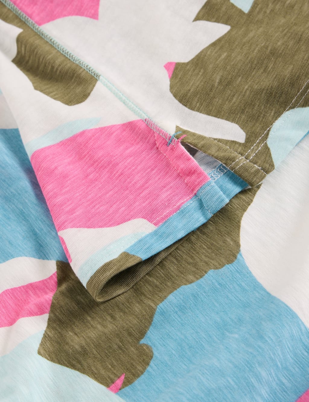 Pure Cotton Colour Block T-Shirt 6 of 6