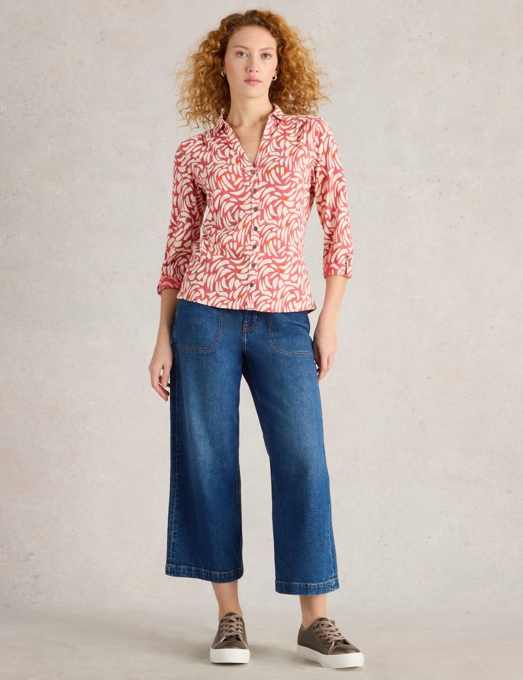 Pure Cotton Jersey Printed Shirt 3 of 6