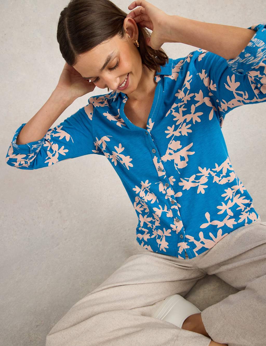 Pure Cotton Printed Shirt 1 of 6