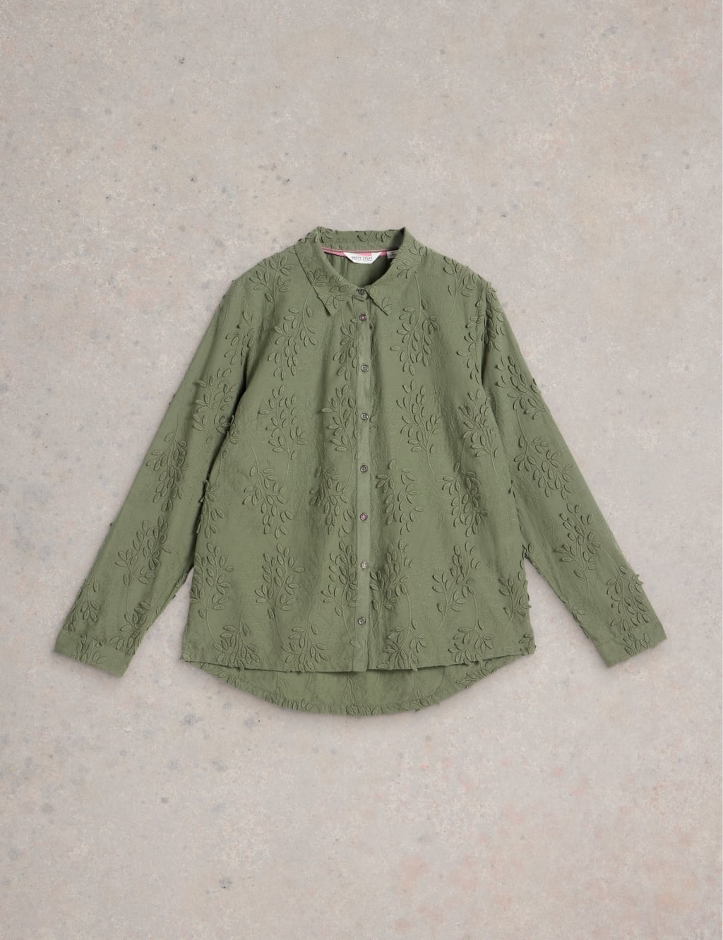Pure Cotton Embroidered Shirt 2 of 6