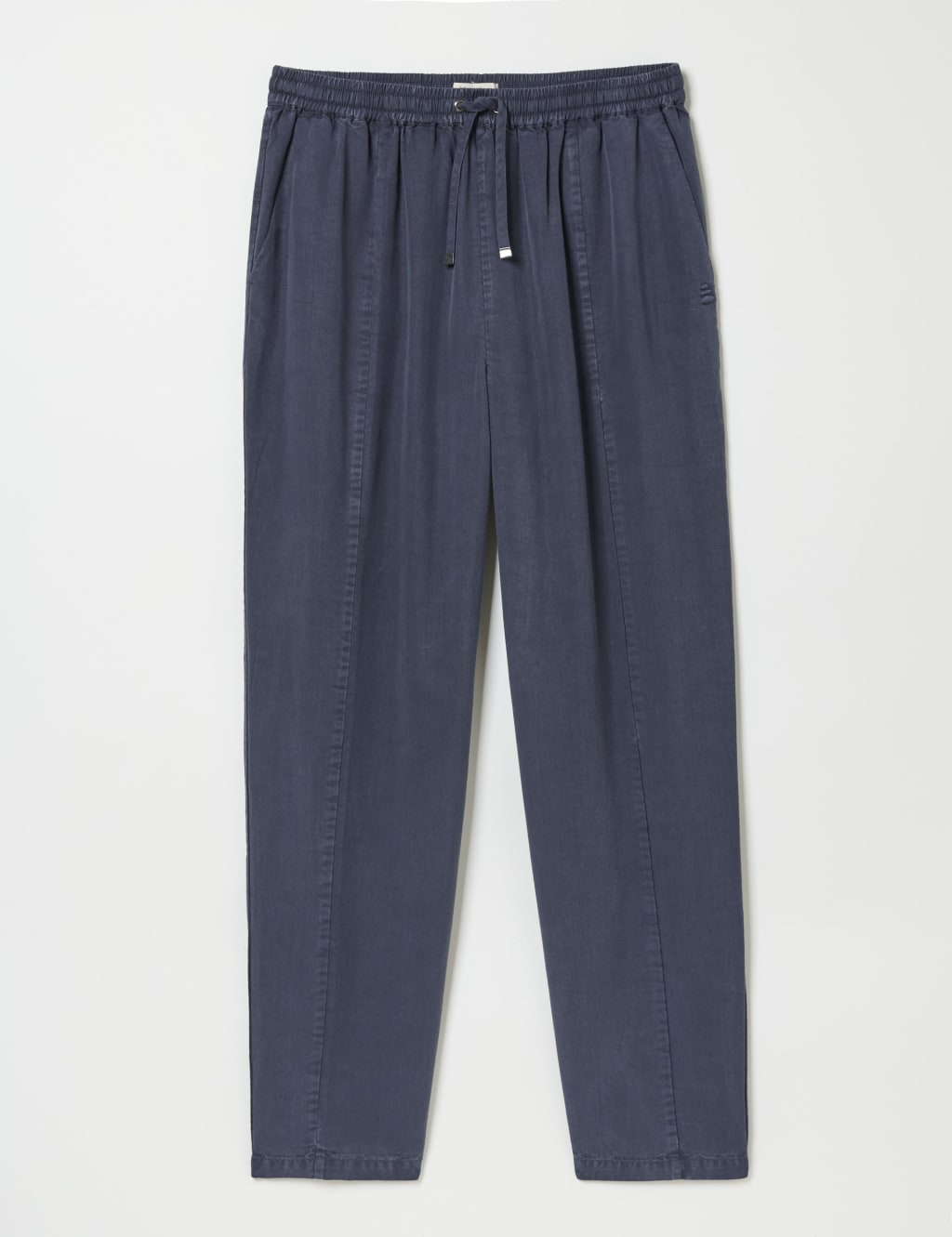 Pure Lyocell Elasticated Waist Trousers 2 of 5