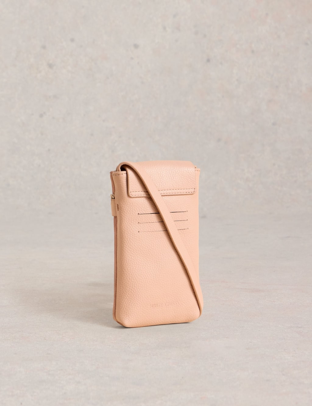 Leather and Suede Phone Bag 3 of 4