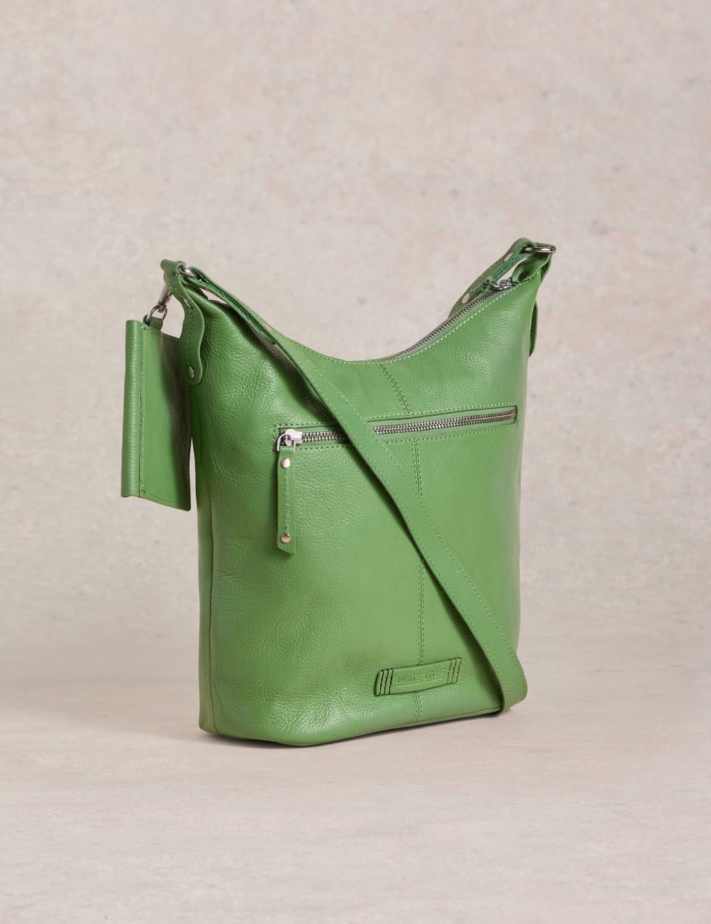 Leather Cross Body Bag with Coin Purse 3 of 4