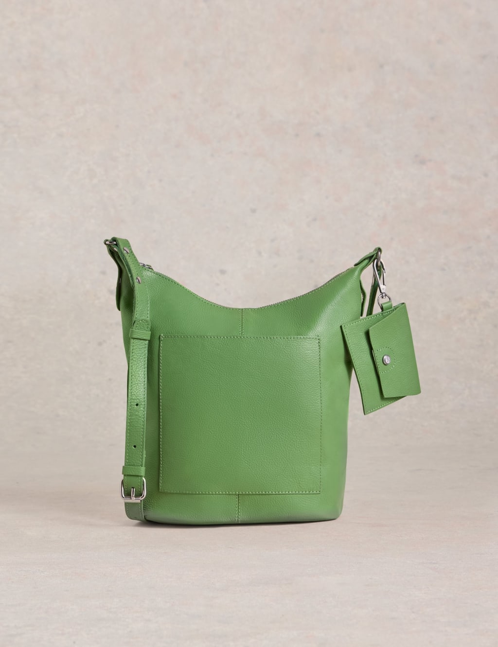 Leather Cross Body Bag with Coin Purse 2 of 4