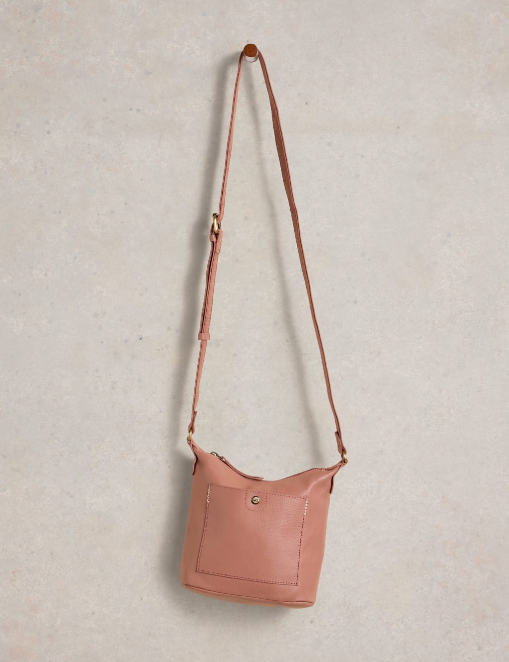 Leather Mini Cross Body Bag 1 of 4