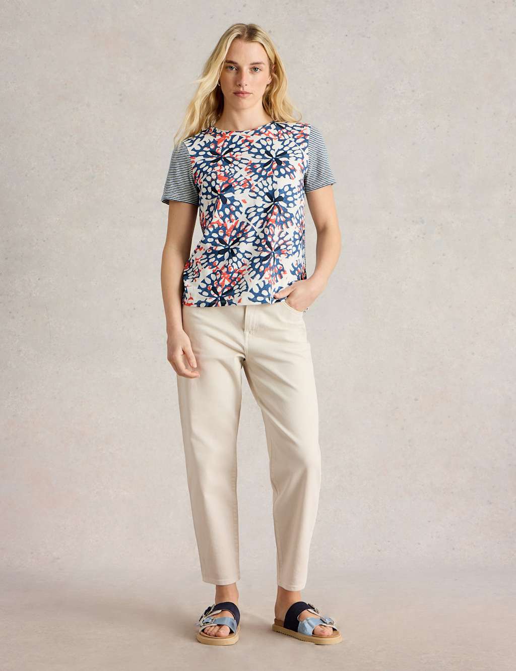 Pure Cotton Printed T-Shirt 3 of 6