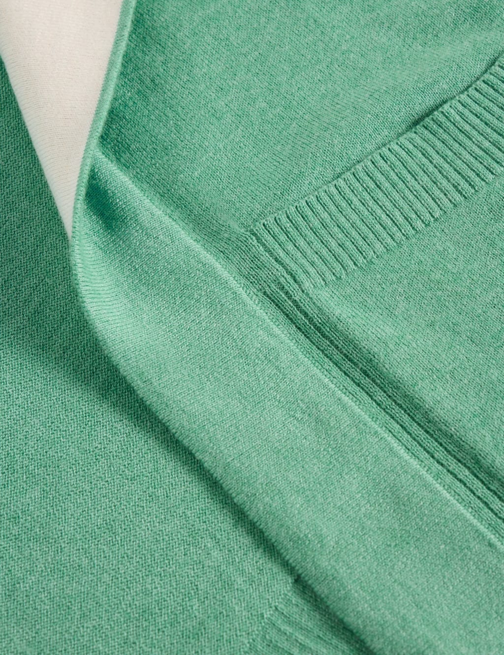 Cotton Blend Edge to Edge Cardigan 6 of 6