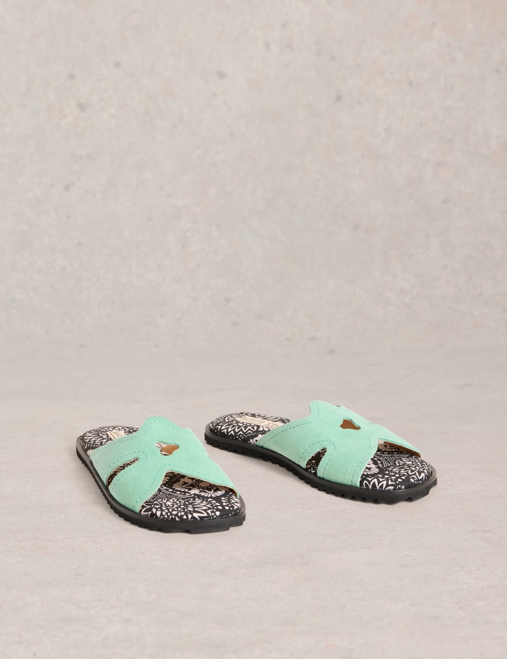 Suede Flip Flops 2 of 4