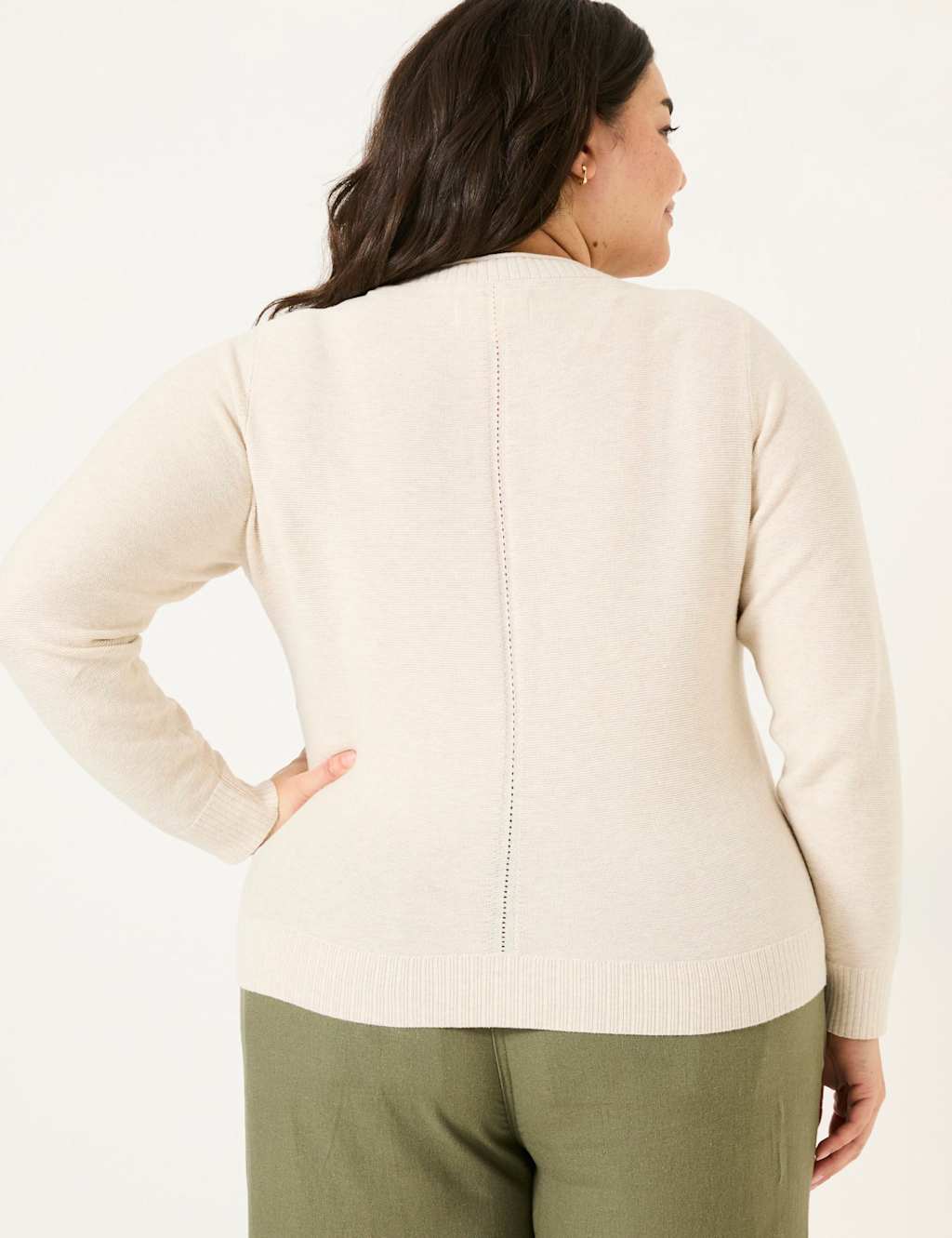 Pure Cotton V-Neck Cardigan 5 of 9
