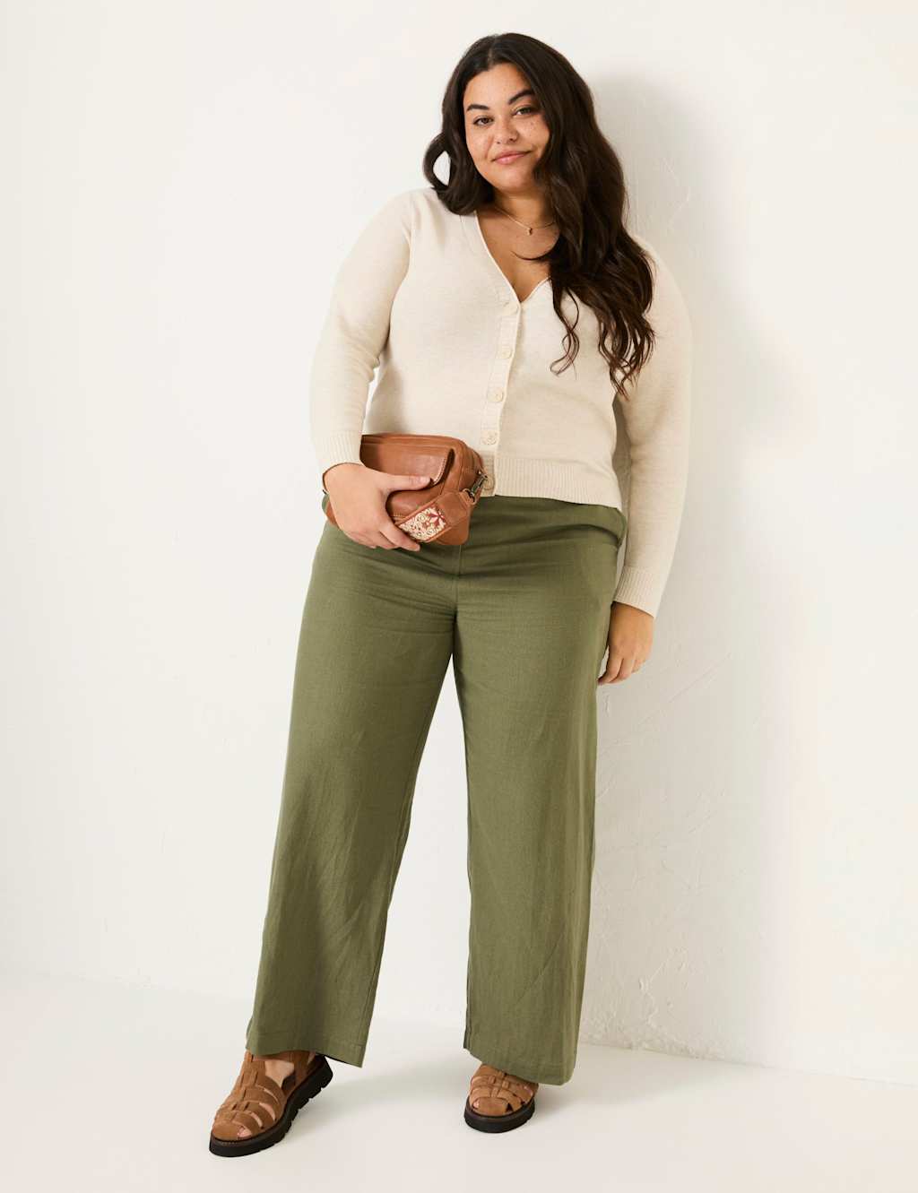 Pure Cotton V-Neck Cardigan 9 of 9