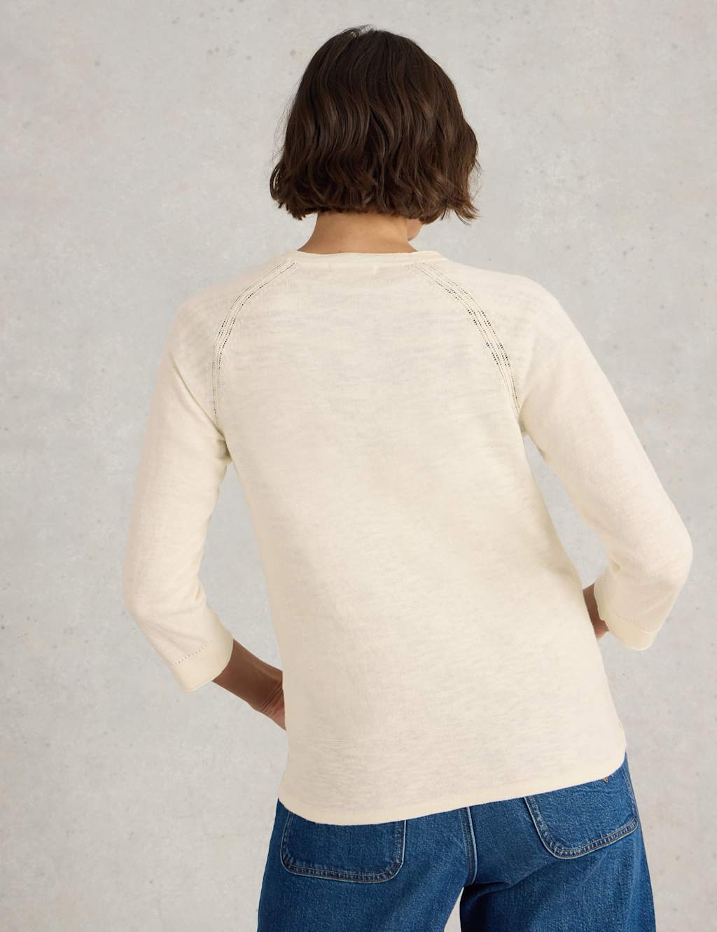 Cotton Rich V-Neck Cardigan 4 of 6