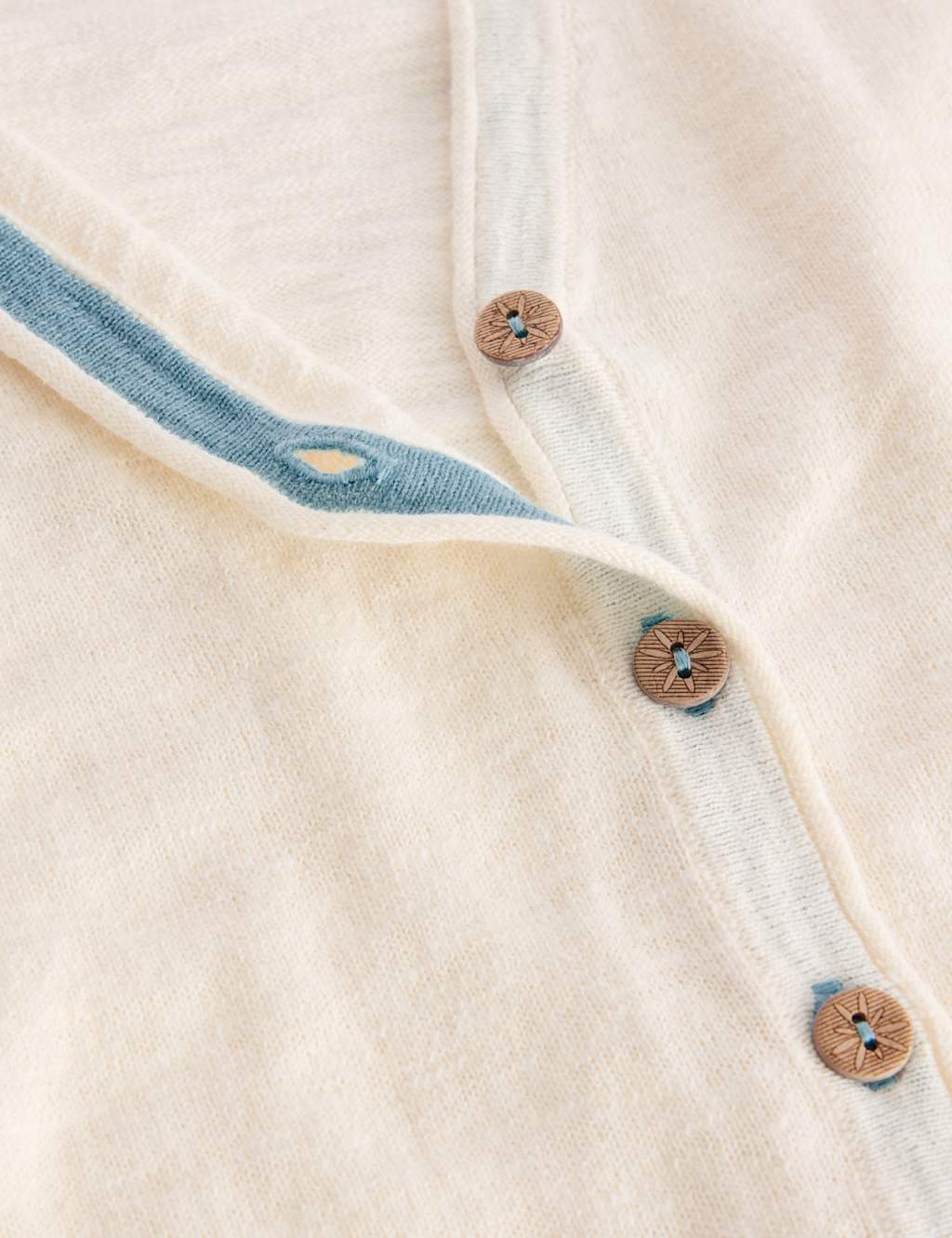 Cotton Rich V-Neck Cardigan 6 of 6