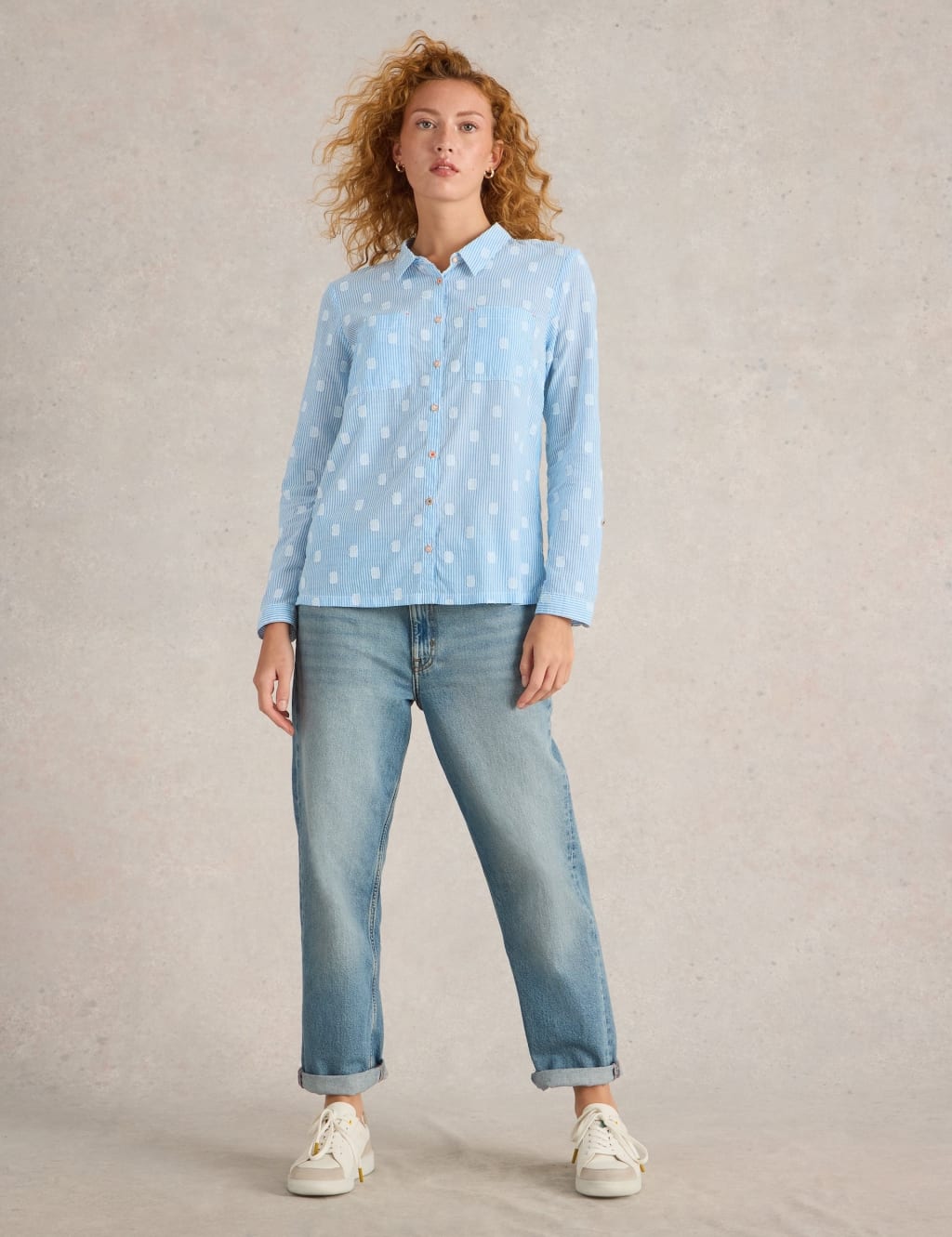 Pure Cotton Printed Button Through Shirt 3 of 6