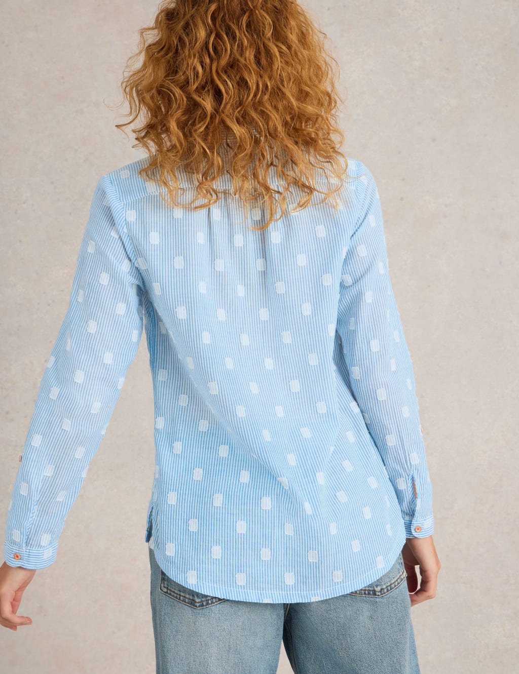 Pure Cotton Printed Button Through Shirt 4 of 6