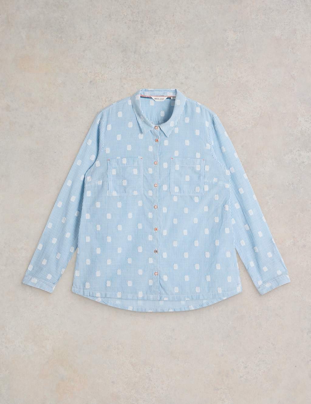 Pure Cotton Printed Button Through Shirt 2 of 6