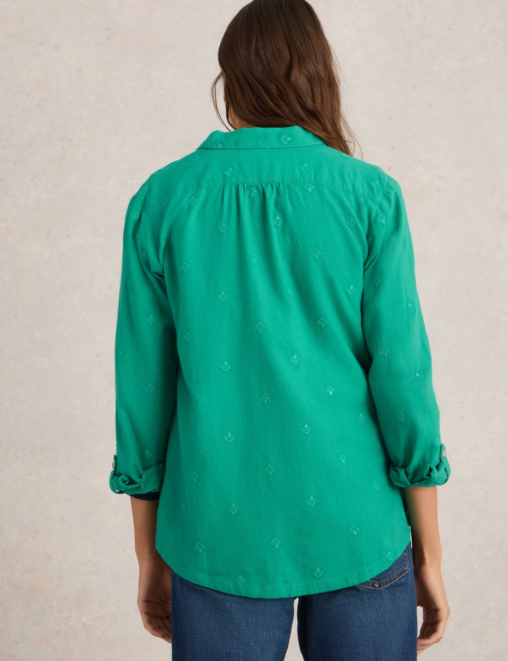 Pure Cotton Printed Button Through Shirt 4 of 6