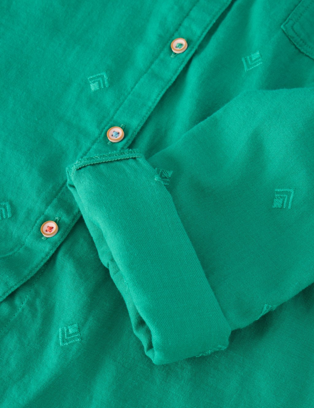 Pure Cotton Printed Button Through Shirt 6 of 6