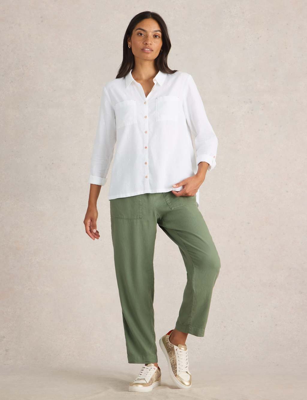 Pure Cotton Printed Button Through Shirt 3 of 6