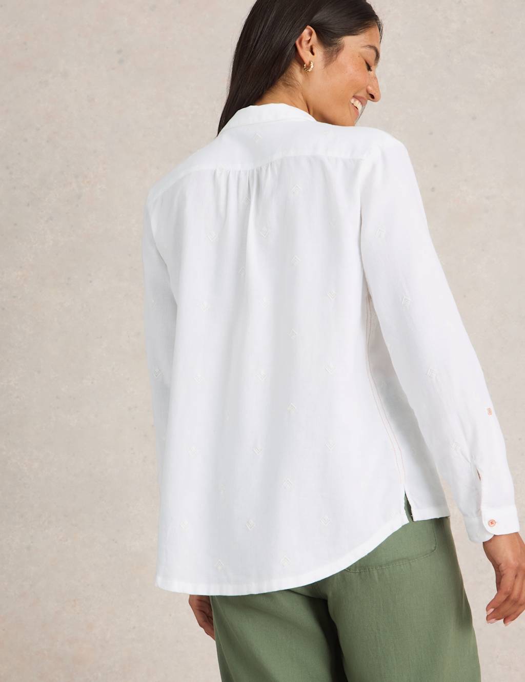 Pure Cotton Printed Button Through Shirt 4 of 6