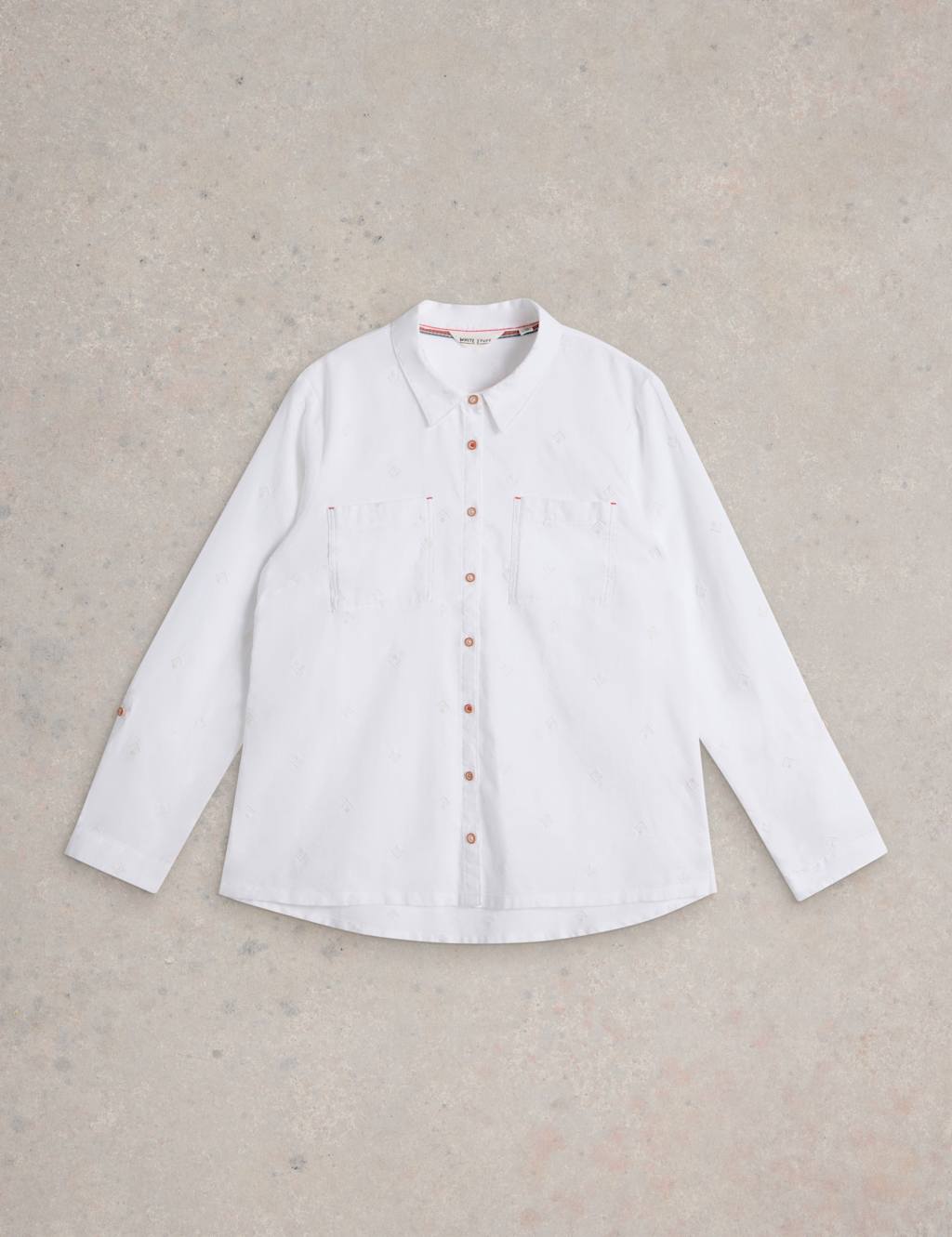 Pure Cotton Printed Button Through Shirt 2 of 6